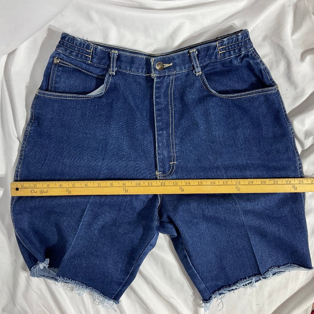 Gitano Sz 32/18W Womens Jean Shorts Proportionally Sized Y2K Denim - Picture 9 of 15